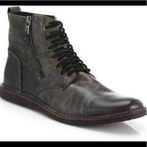 Men’s Size 9 John Varvatos Barret Side Zip Boots